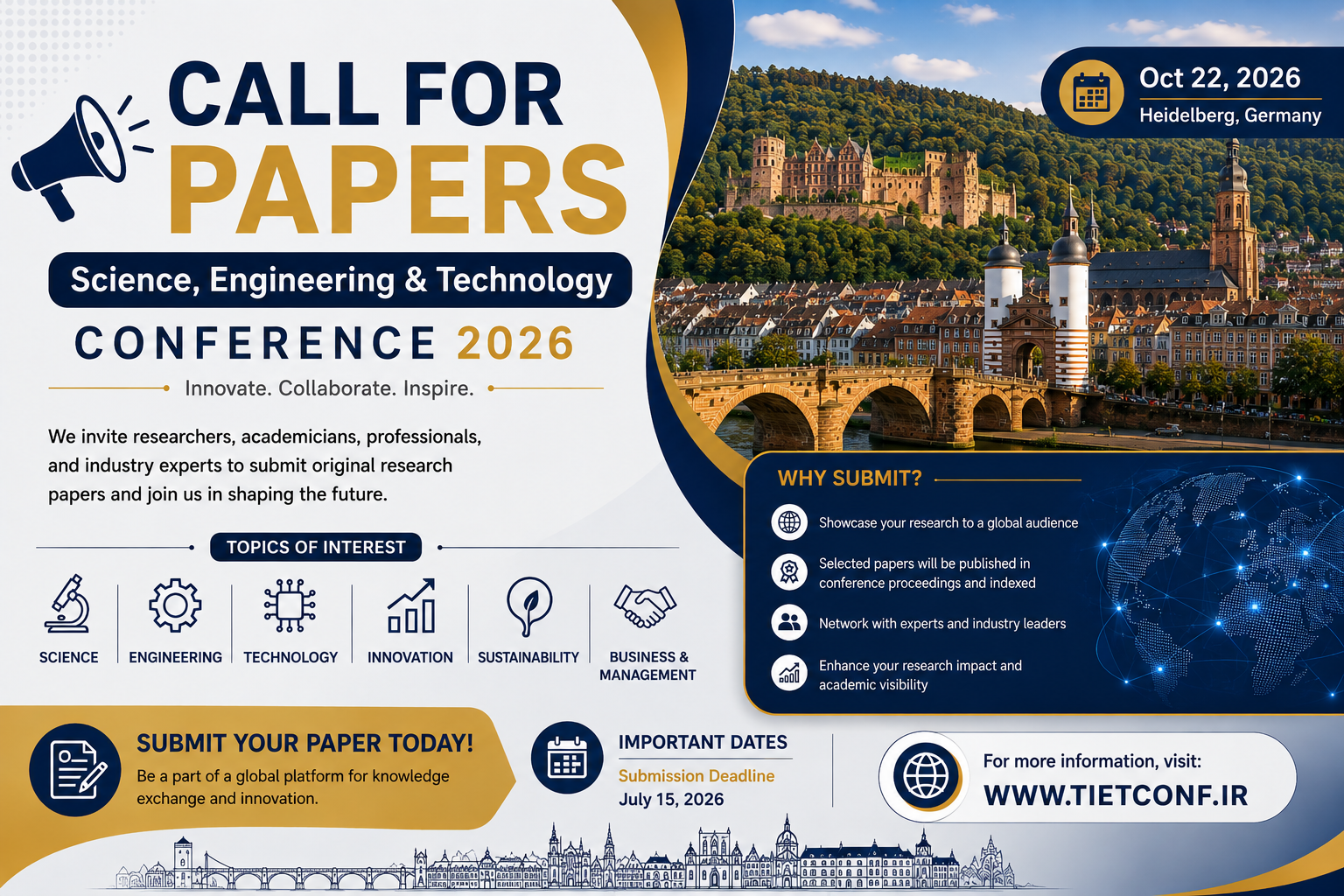 Call for Papers | Science, Engineering & Technology Conference 2026 2 